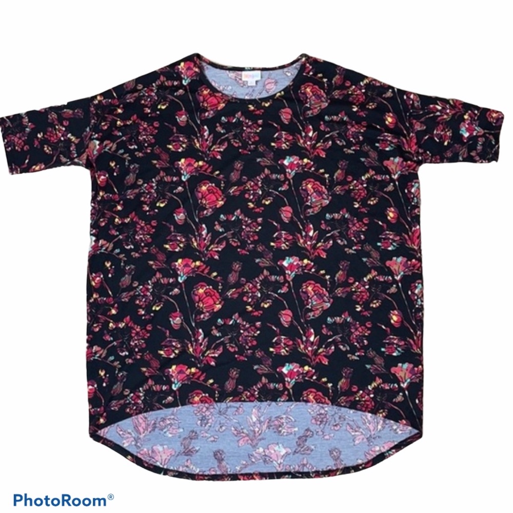 LuLaRoe Irma Floral Hi Lo Tunic L